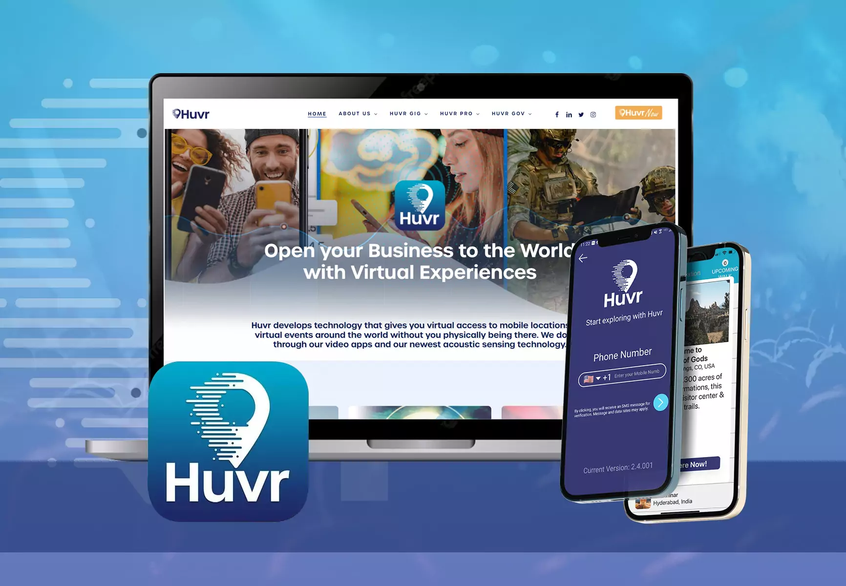 Take a Virtual Trip in real time. Huvr seamlessly connects you live to Experience Creators across the globe, all through the convenience of your smartphone.