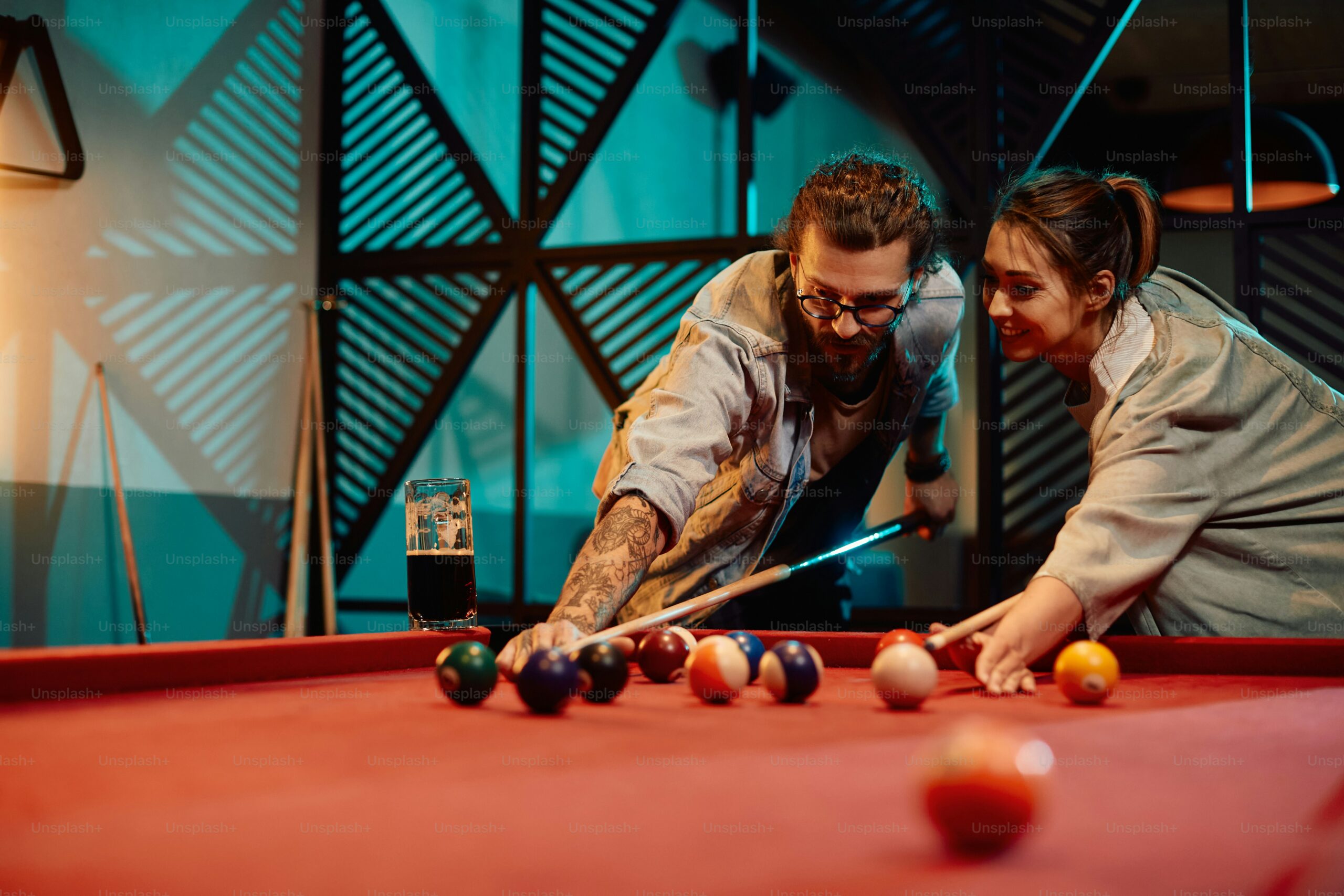 Pool Hall Atmosphere